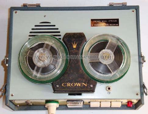 Crowncorder CTR-500; Crown Radio Corp.; (ID = 1040857) Sonido-V