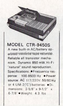 CTR-9450S; Crown Radio Corp.; (ID = 1655065) R-Player