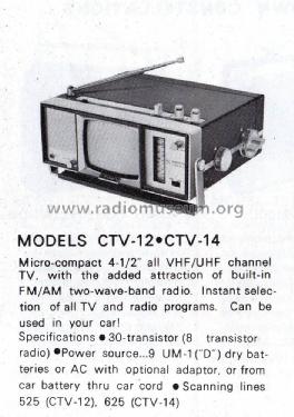 CTV-12; Crown Radio Corp.; (ID = 1656496) TV-Radio