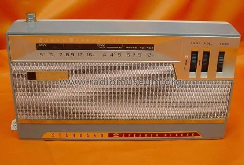 Hi-Fi 2 Speaker Deluxe - 2 Band 8 Transistor SR-H501; Standard Radio Corp. (ID = 1691498) Radio