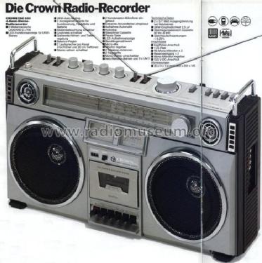 HiFi Stereo Sound System CSC-850; Crown Radio Corp.; (ID = 566951) Radio