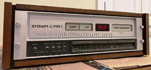 Crown Stereo FM Tuner FM1; International Radio (ID = 2622833) Radio