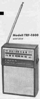 TRF-1800; Crown Radio Corp.; (ID = 412051) Radio