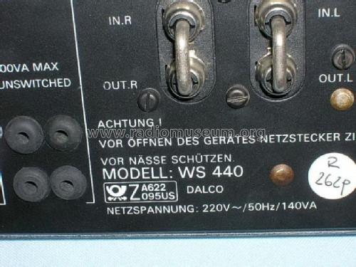 WS-440; Crown Radio Corp.; (ID = 615346) Ampl/Mixer