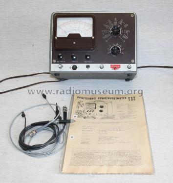 Röhrenvoltmeter HRV-200; Hansen Electric (ID = 1717949) Equipment