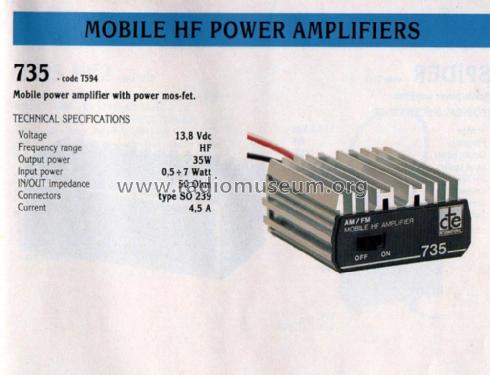 Mobile HF Power Amplifier 735; CTE International S. (ID = 2056760) RF-Ampl.