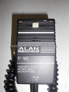Alan Preamplified Roger-Beep Microphone F 16; CTE International S. (ID = 2397242) Microphone/PU