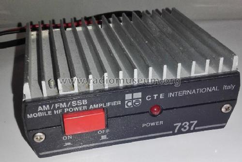 AM/FM/SSB Mobile HF Power Amplifier 737; CTE International S. (ID = 2013109) Ampl. RF
