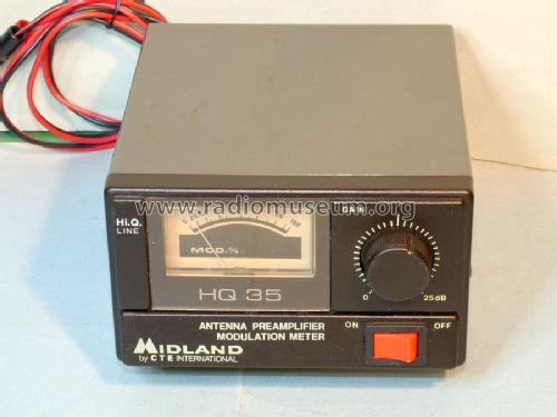 Antenna Preamplifier Modulation Meter HQ35; CTE International S. (ID = 1794755) Ciudadana