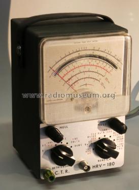 Röhrenvoltmeter HRV180; CTR-Elektronik, (ID = 2630439) Equipment