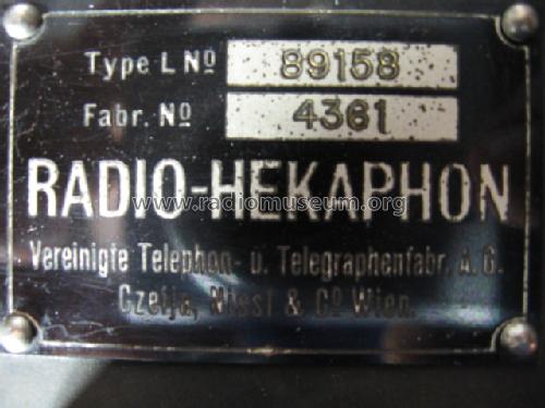 89158; Czeija, Nissl & Co., (ID = 111762) Radio