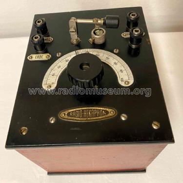 Detektor-Empfänger 89008; Czeija, Nissl & Co., (ID = 3059401) Cristallo