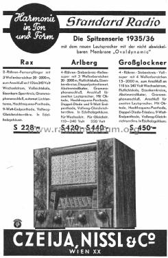 Grossglockner V-40683; Czeija, Nissl & Co., (ID = 1527911) Radio