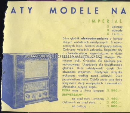 Imperial S; Czerwiński, Radio; (ID = 2216050) Radio