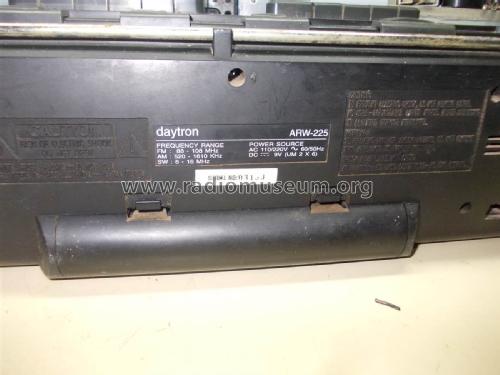 Daytron ARW-225; Daewoo Electronics (ID = 1922600) Radio