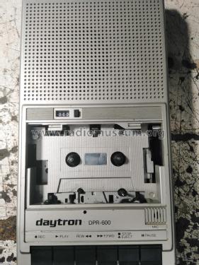 Daytron Cassette Tape Recorder DPR-600; Daewoo Electronics (ID = 2601504) R-Player