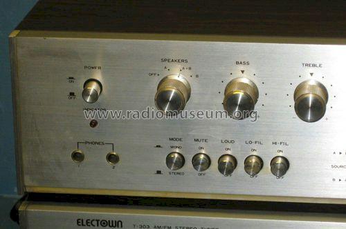 Electown Integrated Stereo Amplifier A-606; Daewoo Electronics (ID = 1448806) Ampl/Mixer