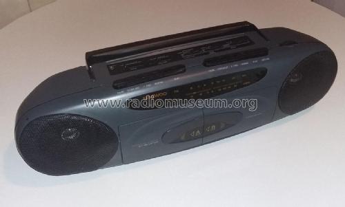 Stereo Radio Double Cassette Recorder ARW-297; Daewoo Electronics (ID = 2238363) Radio