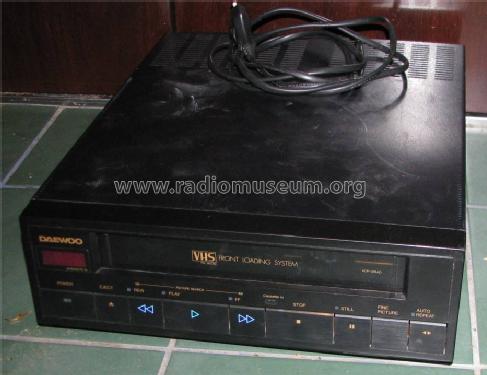 Video Cassette Player VCP-12GAD; Daewoo Electronics (ID = 1652398) Sonido-V