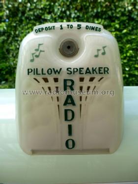 Pillow Speaker Radio 4130-D; Dahlberg Company; (ID = 1266757) Radio