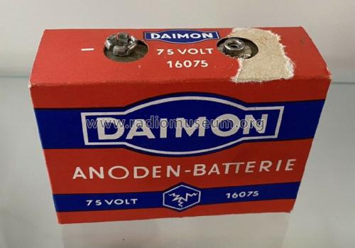 Anodenbatterie 16075; Daimon, (ID = 2677351) Power-S