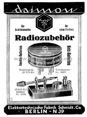 Hochfrequenz-Transformator 16025; Daimon, (ID = 1306463) Radio part