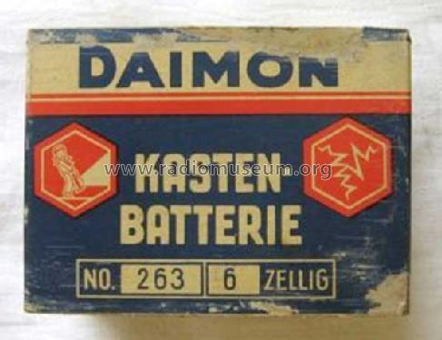 Kasten-Batterie No. 263; Daimon, (ID = 1713897) A-courant