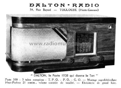 518; Dalton-Radio, Bancal (ID = 1859898) Radio
