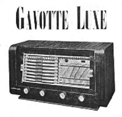 Gavotte Luxe ; Dalton-Radio, Bancal (ID = 1956726) Radio