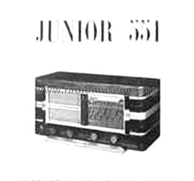 Junior 551; Dalton-Radio, Bancal (ID = 1859916) Radio