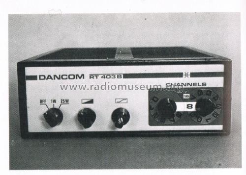 Radiotelephone RT 403B; Dancom, (ID = 2733134) Commercial TRX