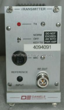 Transmitter VT-3/140-SN08; Daniels Electronics (ID = 3166567) Commercial Tr