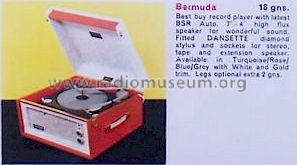 Bermuda Ch= 14-3; Dansette Products (ID = 1195988) R-Player