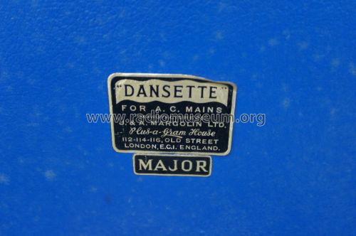 Major De Luxe MDL21; Dansette Products (ID = 1068320) R-Player