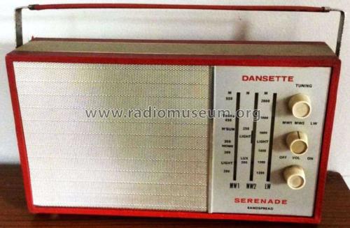 Serenade ; Dansette Products (ID = 2096134) Radio