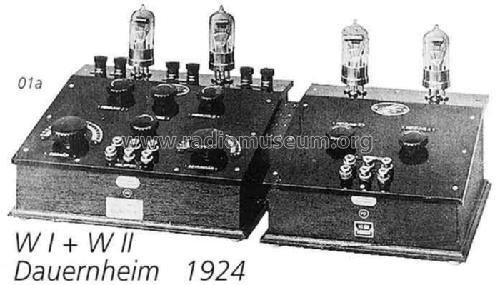 NF-Verstärker W2 ; Dauernheim, Wilhelm; (ID = 709384) Verst/Mix