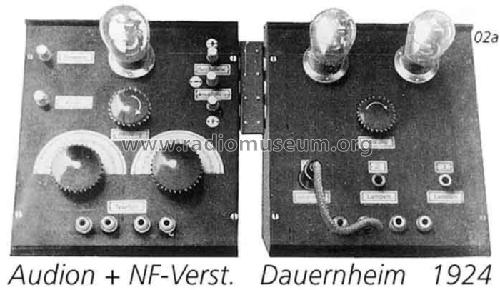 Steilpult ; Dauernheim, Wilhelm, (ID = 709385) Radio
