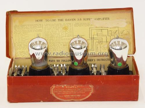 Super-Amplifier Type 3-S; Daven Radio Co. ; (ID = 2356625) Ampl/Mixer