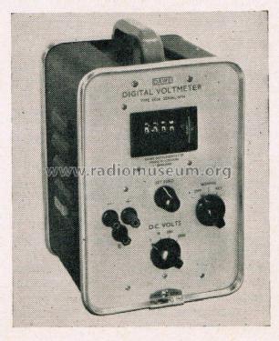 Digital Voltmeter 652A; Dawe Instruments Ltd (ID = 2638295) Equipment