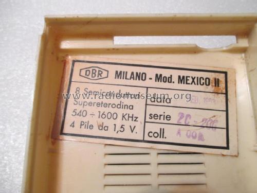 Mexico II ; DBR D.B.R.; (ID = 2740653) Radio