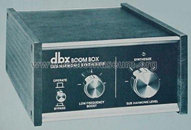 Boom Box 100; dbx Inc.; Waltham MA (ID = 488940) Divers