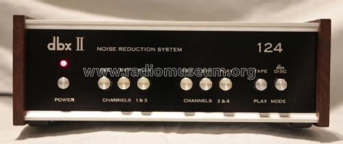 DBX II Dynamic Range Enhancer 124; dbx Inc.; Waltham MA (ID = 2134918) Ampl/Mixer