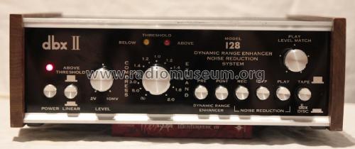 DBX II Dynamic Range Enhancer 128; dbx Inc.; Waltham MA (ID = 2132390) Ampl/Mixer