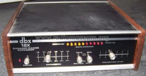 Dynamic Range Expander 1BX; dbx Inc.; Waltham MA (ID = 1936791) Verst/Mix