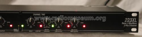 Stereo 2-Way/Mono-3Way Crossover 223XL; dbx Inc.; Waltham MA (ID = 2128842) Ampl/Mixer