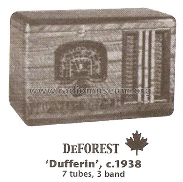 Dufferin Ch= 7D731; De Forest DeForest (ID = 1822558) Radio