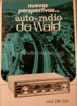 DW-220; de Wald; Barcelona (ID = 3134426) Car Radio