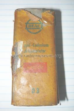 Nickel-Cadmium Akkumulator D3; DEAC, Deutsche (ID = 1843081) Power-S