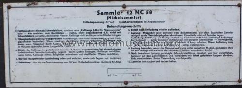Sammler 12 NC 58; DEAC, Deutsche (ID = 1736873) Power-S