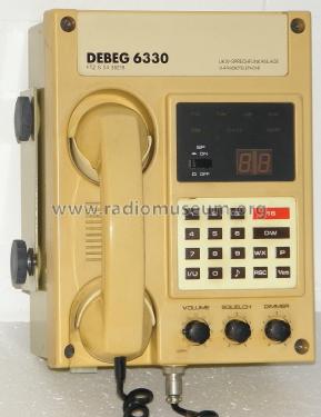 UKW-Sprechfunkanlage VHF-Radiotelephon 6330; DEBEG, Deutsche (ID = 2045710) Commercial TRX